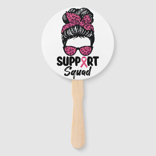 Éventail Équipe de soutien Nœud décoiffé Guerrière rose Can