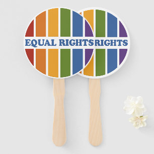 Éventail Eventails de main Equal Rights