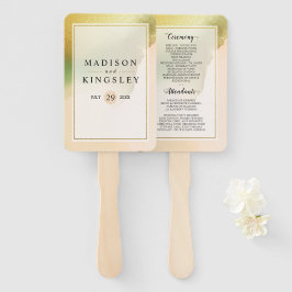 Éventail Fab Chartreuse 🤵 audacieux et élégant Mariage bud