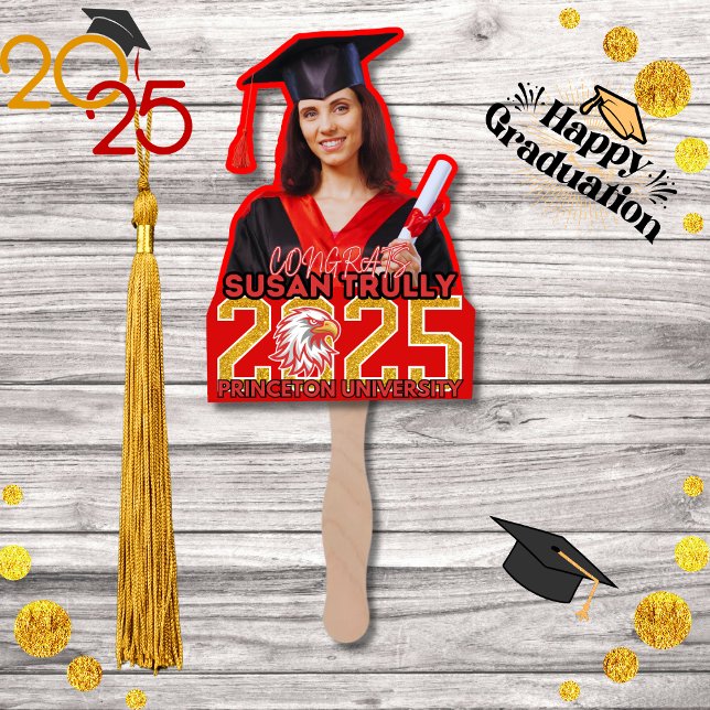 Éventail Fan de fin d'études 2025 sur mesure pour le second (Créateur téléchargé)