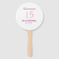 Fée rose 15e anniversaire simple moder quinceanera