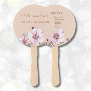 Éventail Fête des mariées Rose rose pâle