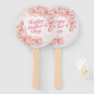 Éventail Fête des Mères Fête des Mères Flamme Fleur Fan