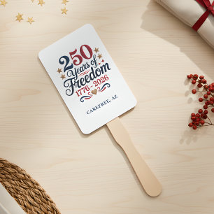 Éventail Fête du 250e anniversaire de l'Amérique
