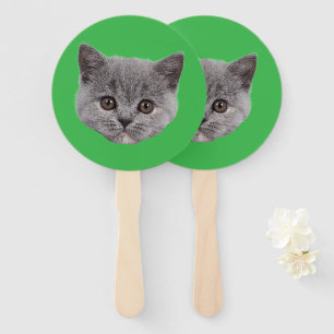 Éventail Fête Personnalisée Coupe de chat Bachelorette fête