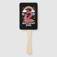 Fille de deux ans anniversaire Fille mignonne 2ème