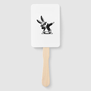 Éventail Garçon Enfant Jour de Pâques Dabbing Lapin Hip Hop