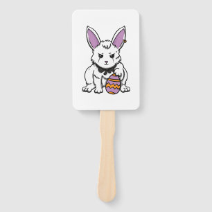 Éventail Gothique Lapin Gothique Bunny Gothique Emo de Pâqu
