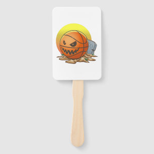 Éventail Halloween de basket-ball