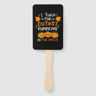 Éventail Halloween Enseignant Cutest Citrouille Anniversair