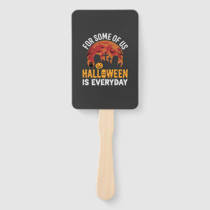 Éventail Halloween est tous les jours Lune de cimetière eff