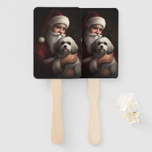 Éventail Havanais avec Noël Festif du Père Noël
