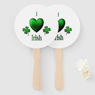 Éventail I Heart Irish