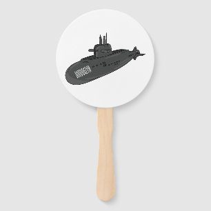 Éventail Illustration sous-marine