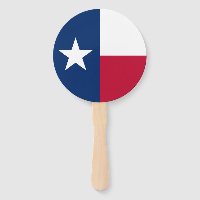 Éventail Indicateur d'état du Texas (Devant)