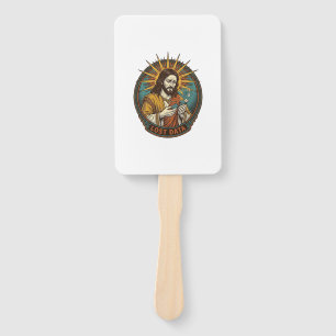 Éventail Jésus Écrasé Clé USB Perte de Données Humour_1