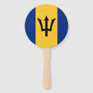 Éventail Jeu de supporters du drapeau de la Barbade