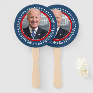 Éventail Joe Biden 2020 pour la photo du Président - Parad