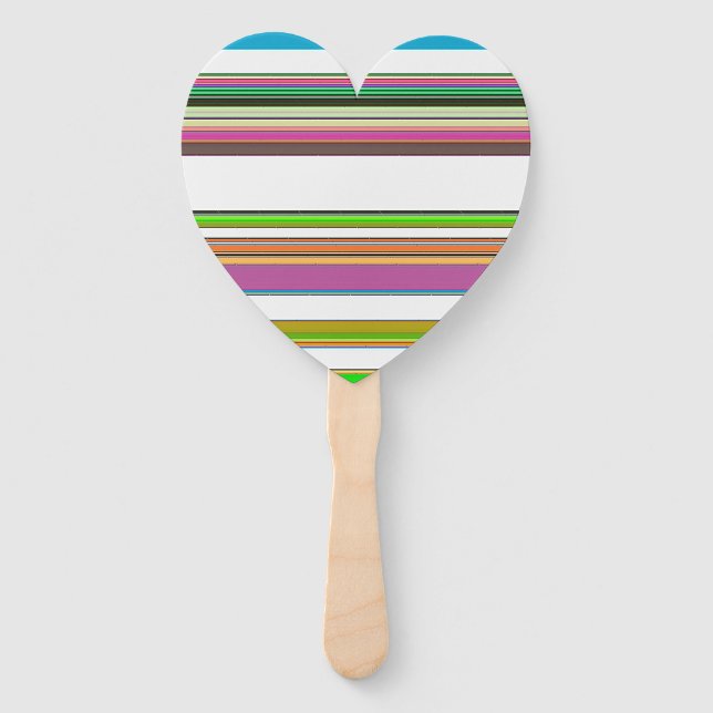 ÉVENTAIL JOLIE STRIPES (Devant)