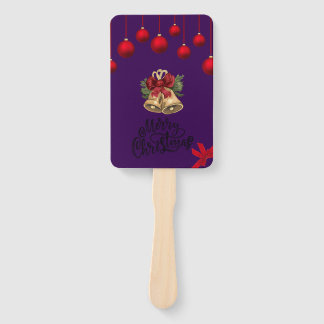 Éventail joyeux noël