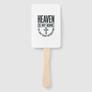 Éventail Le Ciel Est Ma Maison Chemise De Recrutement Chrét