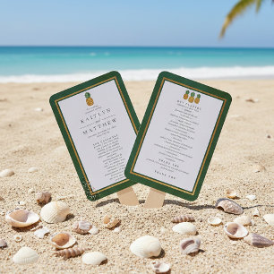 Éventail Le programme de collecte des Mariages d'ananas tro