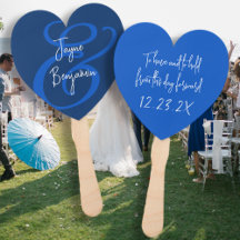 Les fans mariages ont et tiennent dit bleu marine