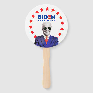 Éventail Lunettes de soleil Joe Biden pour l'élection pré