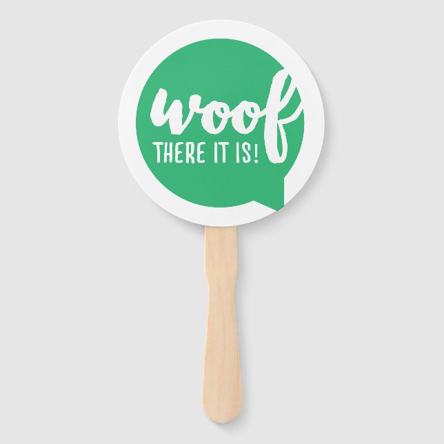 Éventail Malheur à vous - Citations K9 Citations de Chien C (Devant)