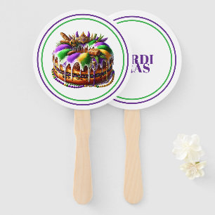 Éventail Mardi Gras