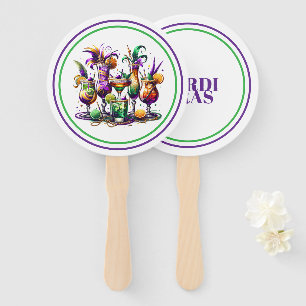 Éventail Mardi Gras