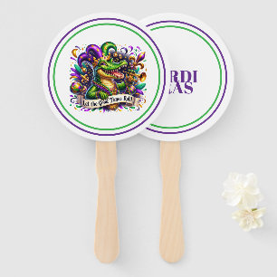Éventail Mardi Gras