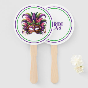 Éventail Mardi Gras