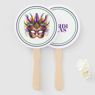 Éventail Mardi Gras