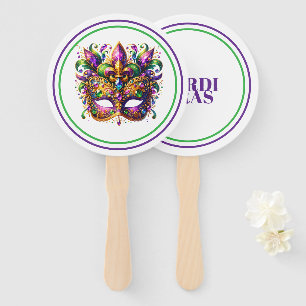 Éventail Mardi Gras
