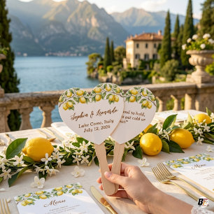 Éventail Mariage de Rêve au Cœur du Lémonnier Méditerranéen
