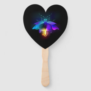 Éventail Neon Firefly sur noir