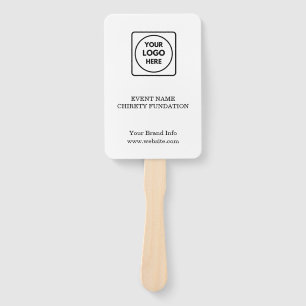 Éventail Palette de vente aux enchères caritative   Concept