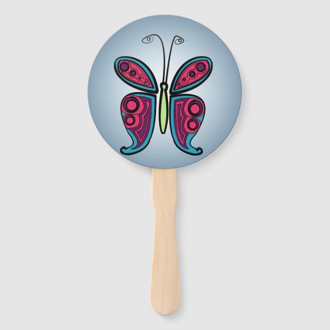 Éventail Papillon (Devant)