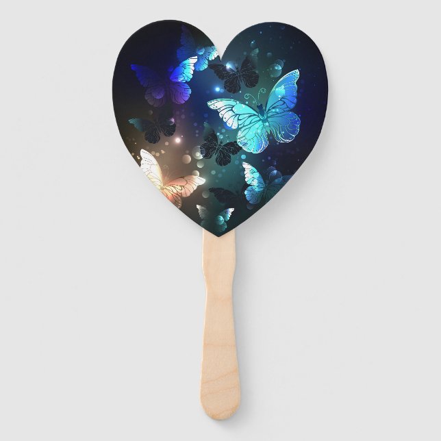 Éventail Papillon de nuit (Devant)