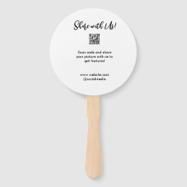 Éventail Partagez votre image numérisation QR code ajouter 