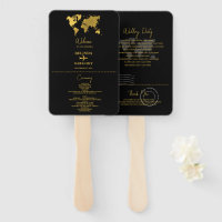 Passeport de mariage Programme Noir Or