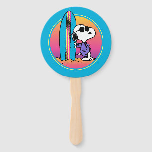 Éventail Peanuts Snoopy Ocean High Tide