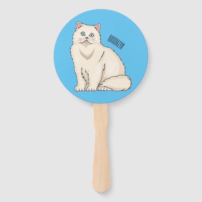 Éventail Persian cat (Devant)