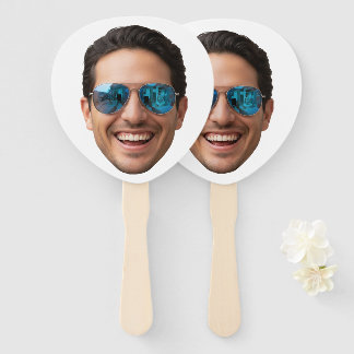 Éventail Personalized Face Birthday Favors Bachelor Party 