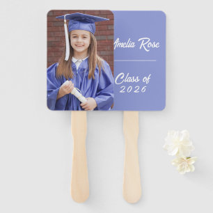 Éventail Photo de remise de diplôme personnalisée avec nom