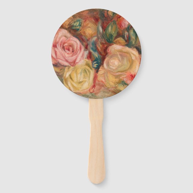 Éventail Pierre-Auguste Renoir - Rose (Devant)