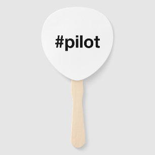 Éventail PILOTE Hashtag