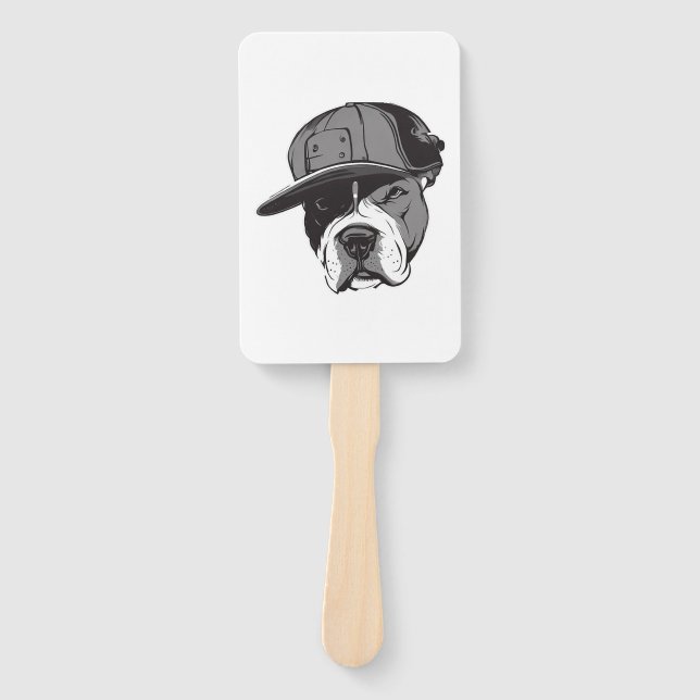Éventail Pitbull Gangster (Devant)