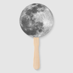 Éventail Pleine lune lunatique